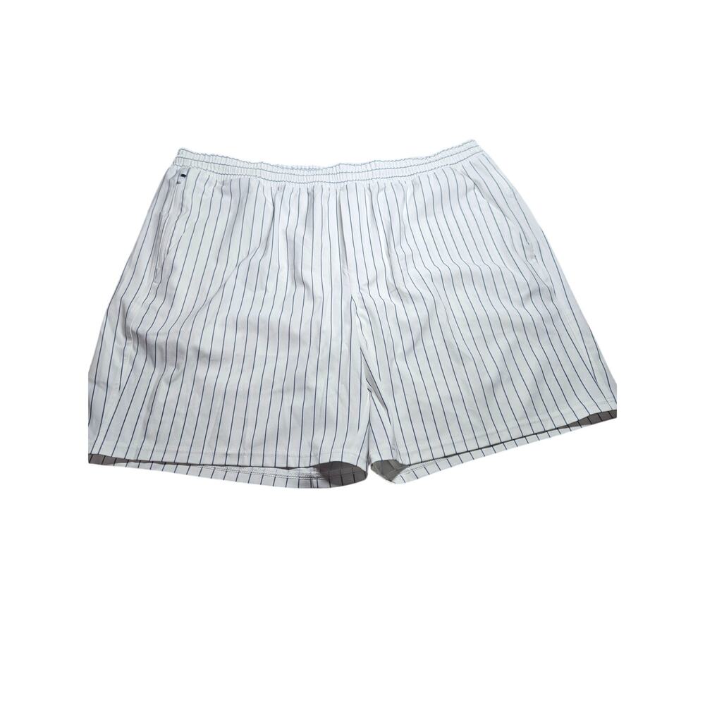 VRST All in One 7" Inseam White Stripe Shorts XXL